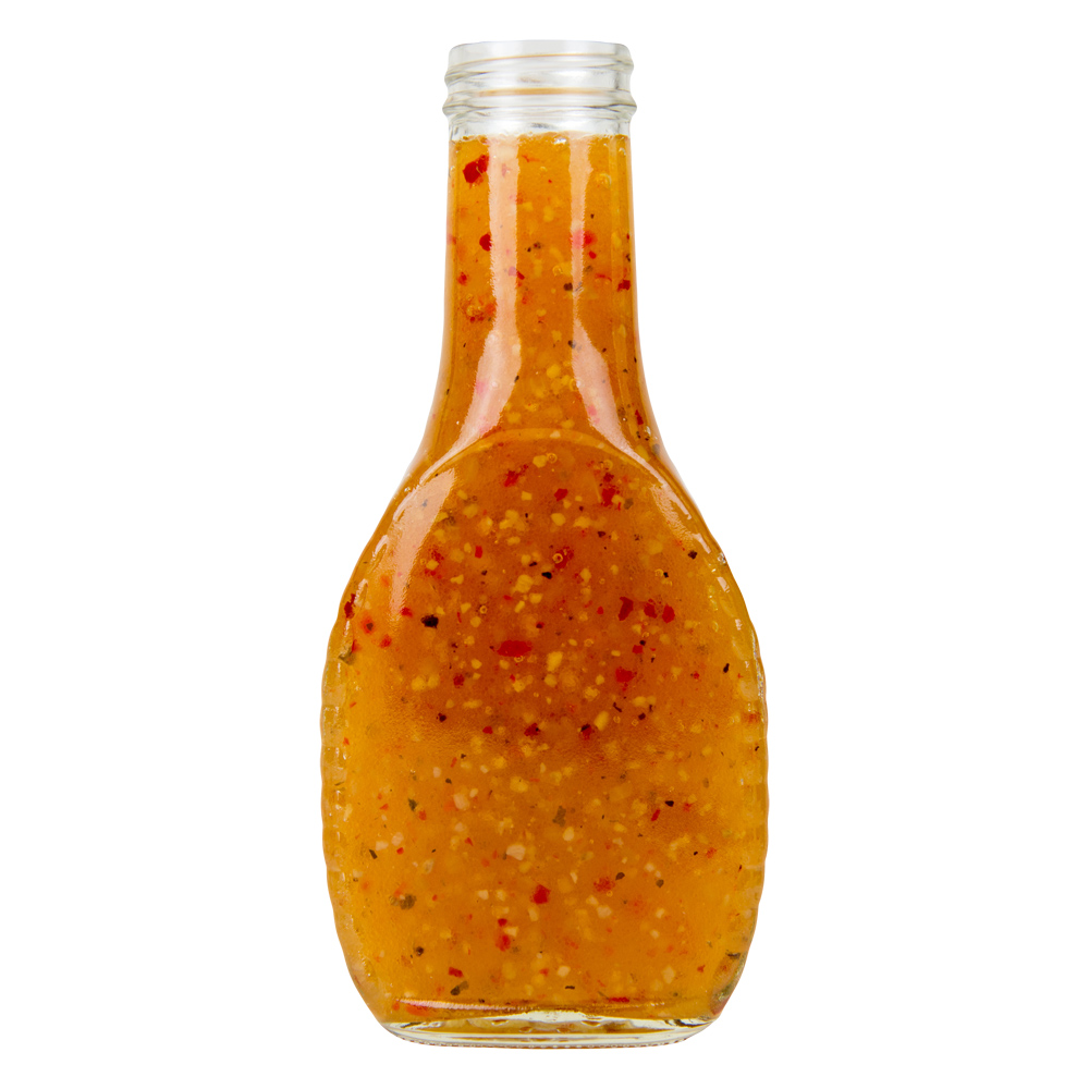 8 oz. Glass Salad Banjo Bottles with 38 400 Neck Case of 12 Cap Sold Separately